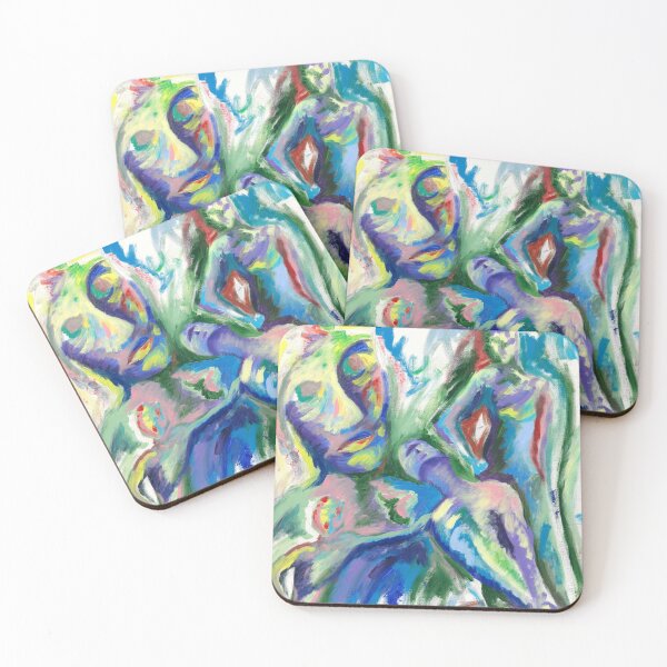Item preview, Catarsis, pintura abstracta gestual de Courtney Hatcher designed and sold by cghatcherart.