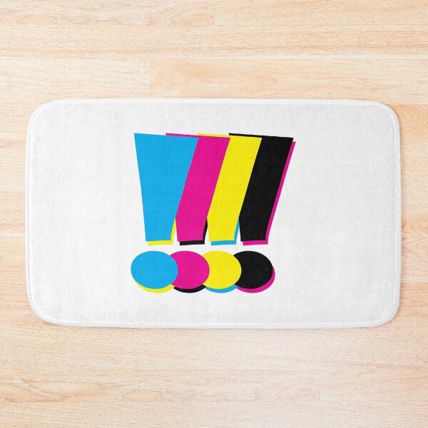 Item preview, CMYK Exclamation Points designed and sold by wheedesign.