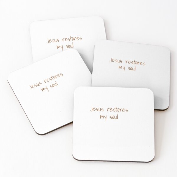 Item preview, Jesus restores my soul  designed and sold by mojohappy.