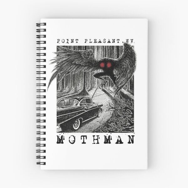 Item preview, Mothman Encounter - Point Pleasant, WV Cryptid Gift designed and sold by NatIntrovertSoc.