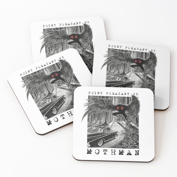 Item preview, Mothman Encounter - Point Pleasant, WV Cryptid Gift designed and sold by NatIntrovertSoc.