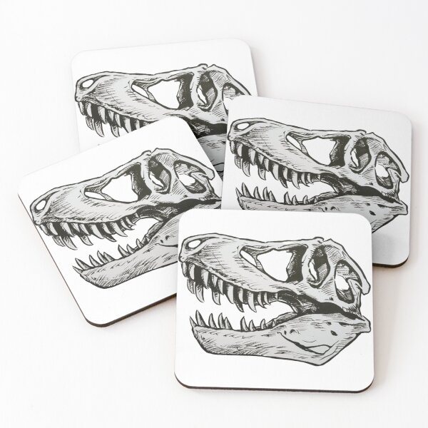 Item preview, T Rex Skull designed and sold by ThiccAndSik.