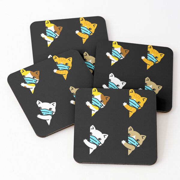 Item preview, Sneaking Cat Face Mask Cute Pet Kitten Lovers Regalos designed and sold by Twitties-.