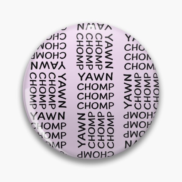 Item preview, Yawn Chomp Chomp Chomp on Pink - Bachewy Dream Adventures designed and sold by StampCity.