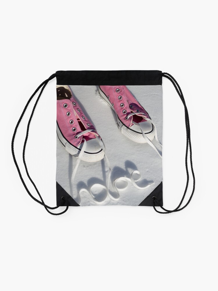 pink converse messenger bag