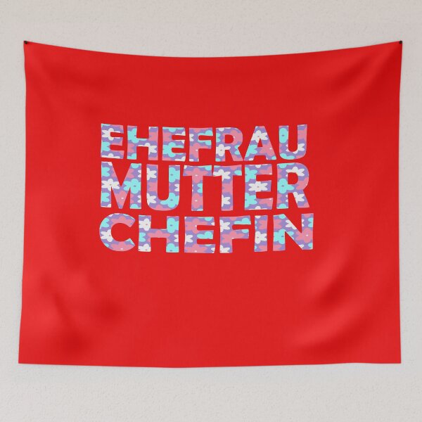 Item preview, EHEFRAU MUTTER CHEFIN muttertag 2020 muttertagsgeschenk designed and sold by alaechamlal.