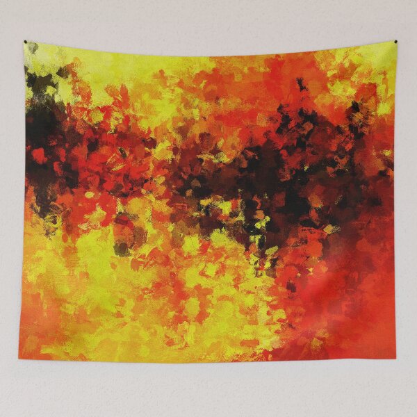 Item preview, Yellow Abstract Art designed and sold by A Deniz Akerman.