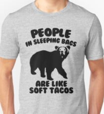 Camping Humor - Bear Food Unisex T-Shirt