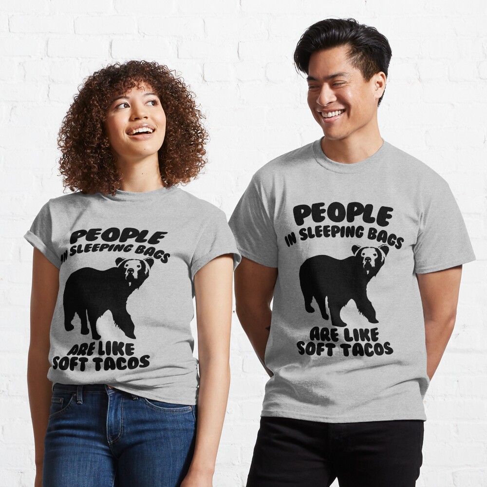Camping Humor - Bear Food Classic T-Shirt