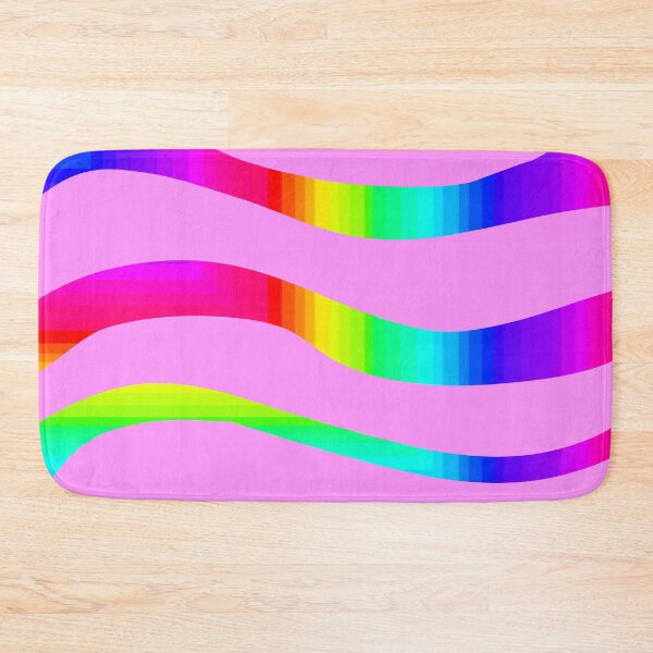 Item preview, Pink rainbow pattern  designed and sold by Melanie Jeyakkumar.