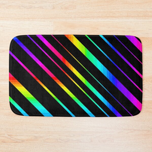 Item preview, Rainbow stripes pattern  designed and sold by Melanie Jeyakkumar.