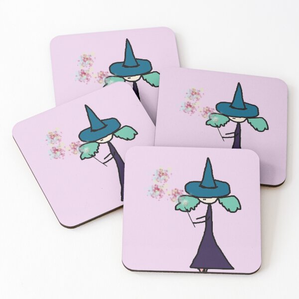 Item preview, witchy in pink designed and sold by inkandmadness.