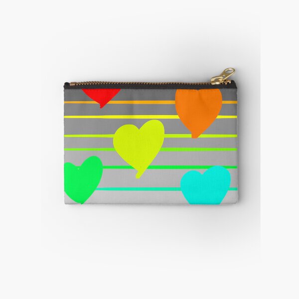 Item preview, Rainbow heart pattern  designed and sold by Melanie Jeyakkumar.