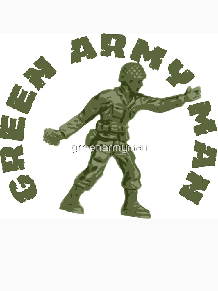 Thumbnail 7 of 7, Classic T-Shirt, green army man logo designed and sold by greenarmyman.