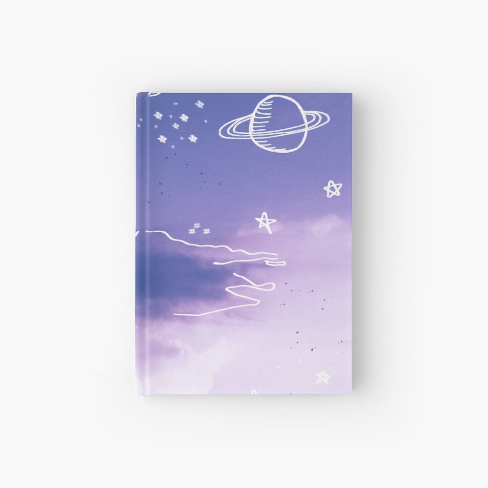 Purple Sky Aesthetic Vsco Background Hardcover Journal By Trajeado14 Redbubble