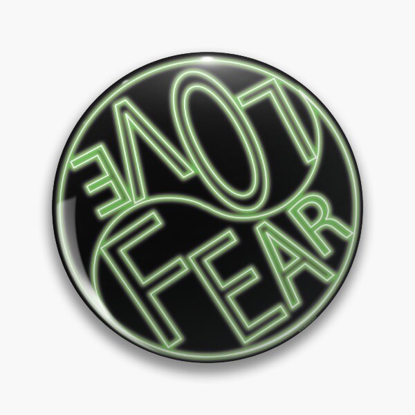 Item preview, Love or Fear | Neon Green designed and sold by ZMorrisDesigns.