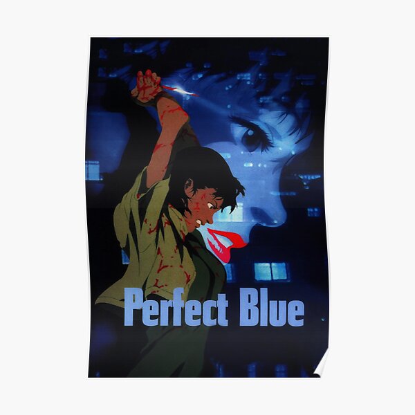 Affiche bleue parfaite Poster