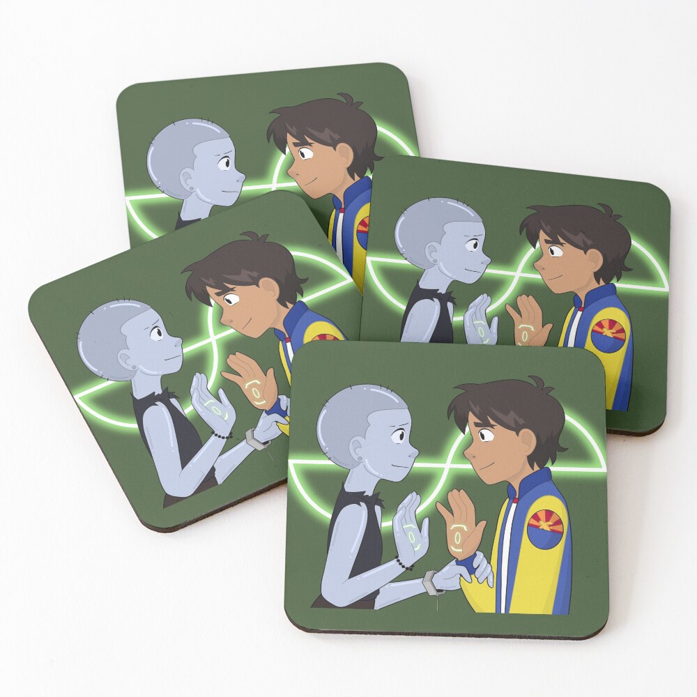 Item preview, Coasters (Set of 4) designed and sold by noxque.