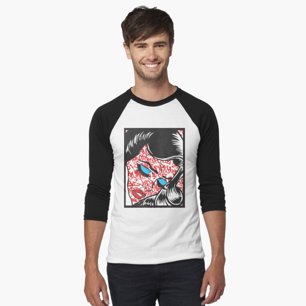 Item preview, Baseball ¾ Sleeve T-Shirt designed and sold by greenarmyman.