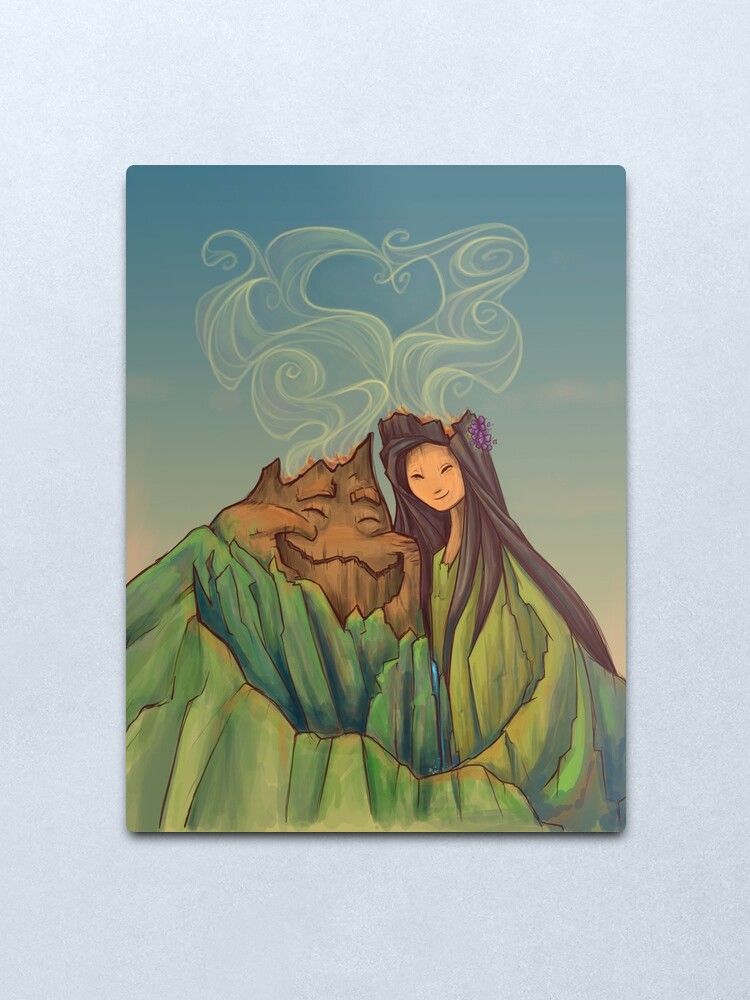 Alternate view of Lava Love Metal Print