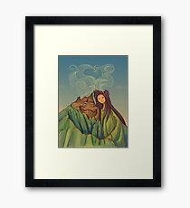 Lava Love Framed Print