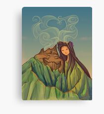 Lava Love Canvas Print