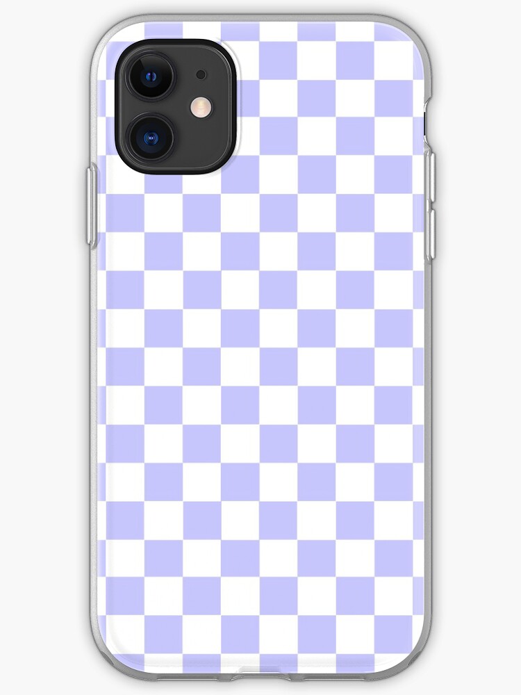 Purple Aesthetic Checkerboard Pattern Iphone Case Cover By Trajeado14 Redbubble