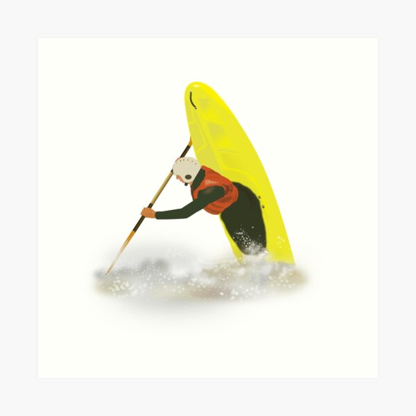 Item preview, kayak illustration designed and sold by bestoffers.