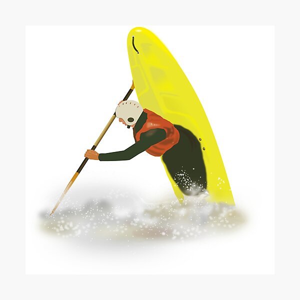Item preview, kayak illustration designed and sold by bestoffers.