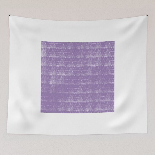 Item preview, violet triangles designed and sold by kpccrafty.