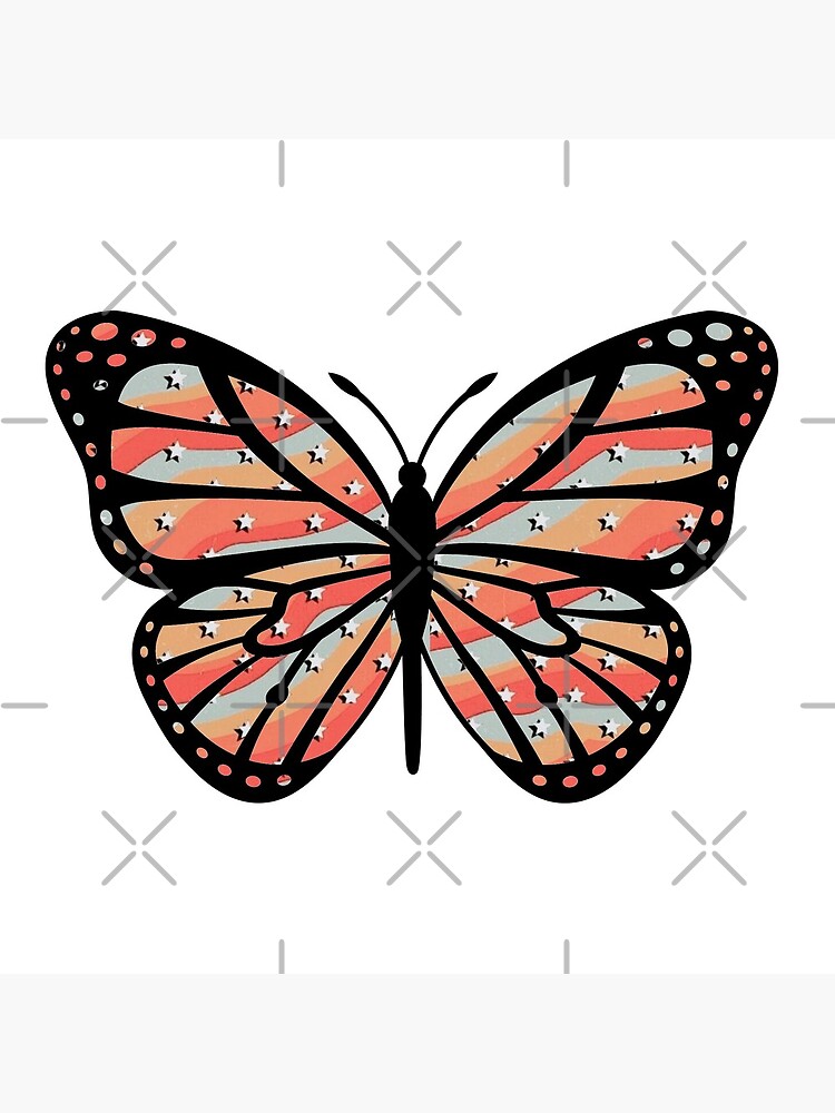 butterfly vsco pattern Postcard for Sale by Lovelife360