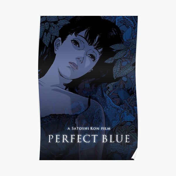 Affiche bleue parfaite Poster
