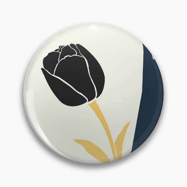 Artikelvorschau, Die schwarze Tulpe - 3 Farben entworfen und verkauft von Printables Passions.