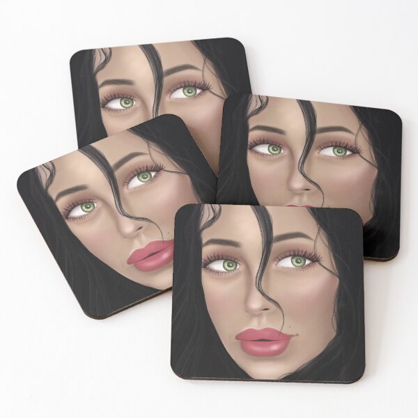 Item preview, Realistic digital beautiful woman drawing designed and sold by Imanitasong.