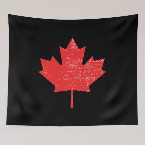 Artikelvorschau, Distressed Canadian Maple Leaf entworfen und verkauft von Chakibalami.