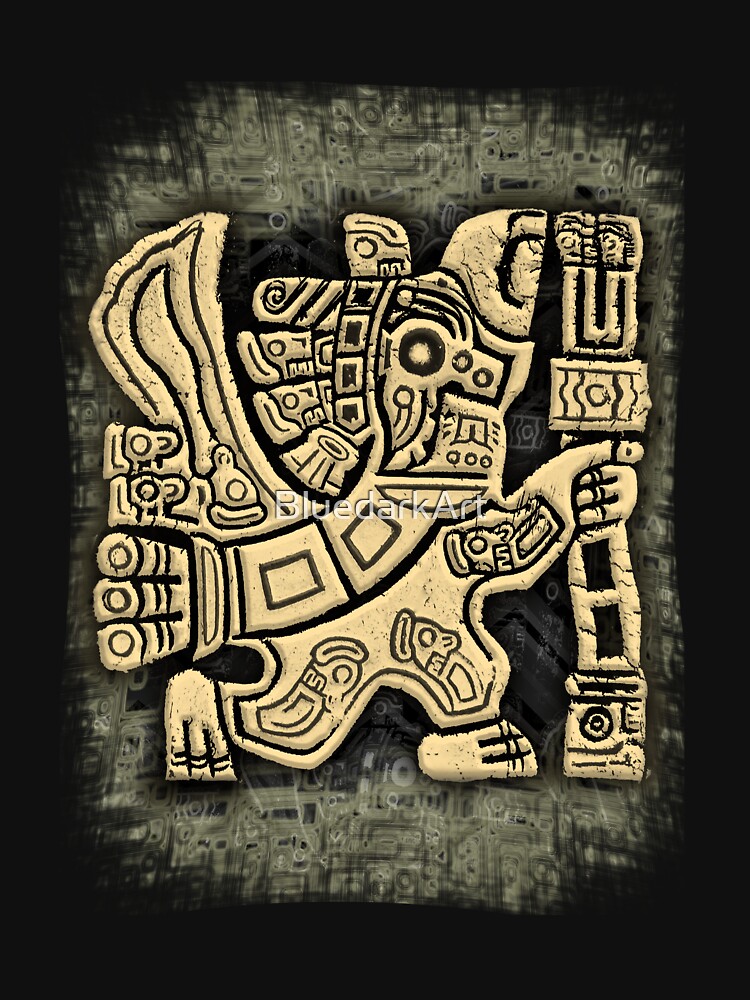 Aztec Eagle Warrior by BluedarkArt