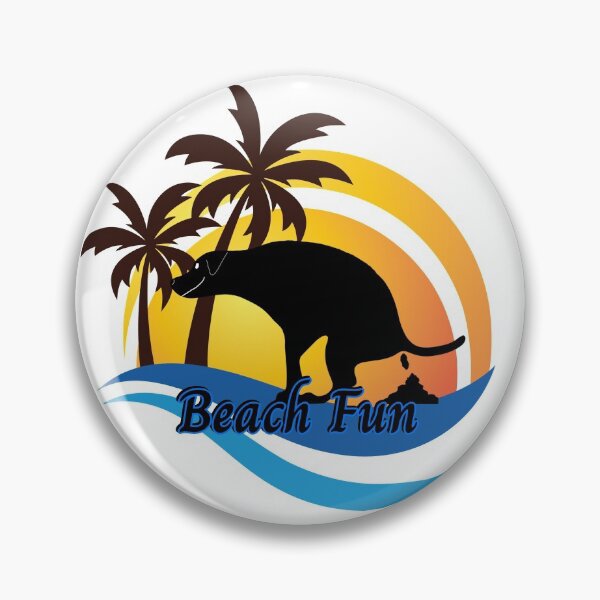 Item preview, Funny Beach Pooping Dog  designed and sold by Willyboy16.