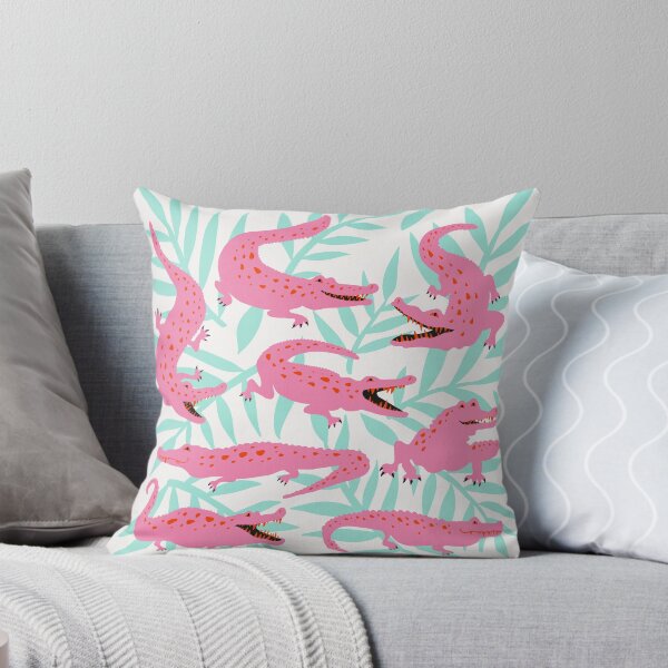 Item preview, Alligator Collection – Pink & Turquoise Palette designed and sold by Cat Coquillette.