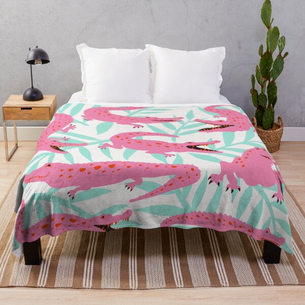 Item preview, Alligator Collection – Pink & Turquoise Palette designed and sold by Cat Coquillette.