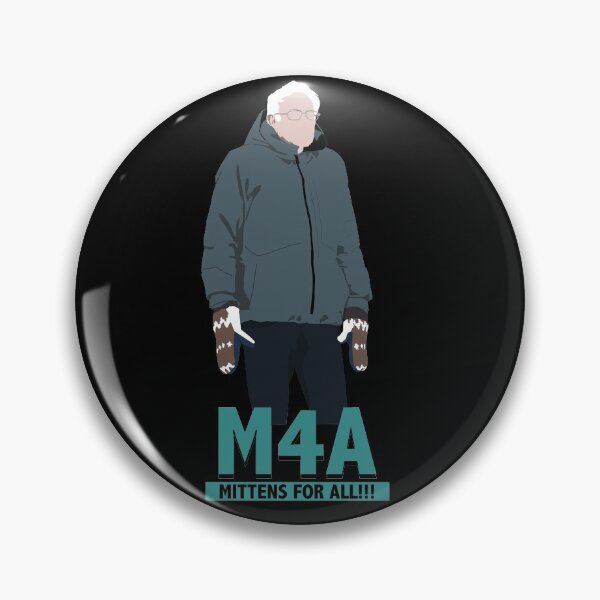 Item preview, Bernie Sanders M4A Mittens For All designed and sold by Hevding.