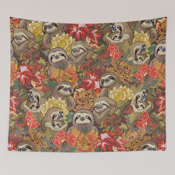 Item preview, Because Sloths Autumn designed and sold by Huebucket.