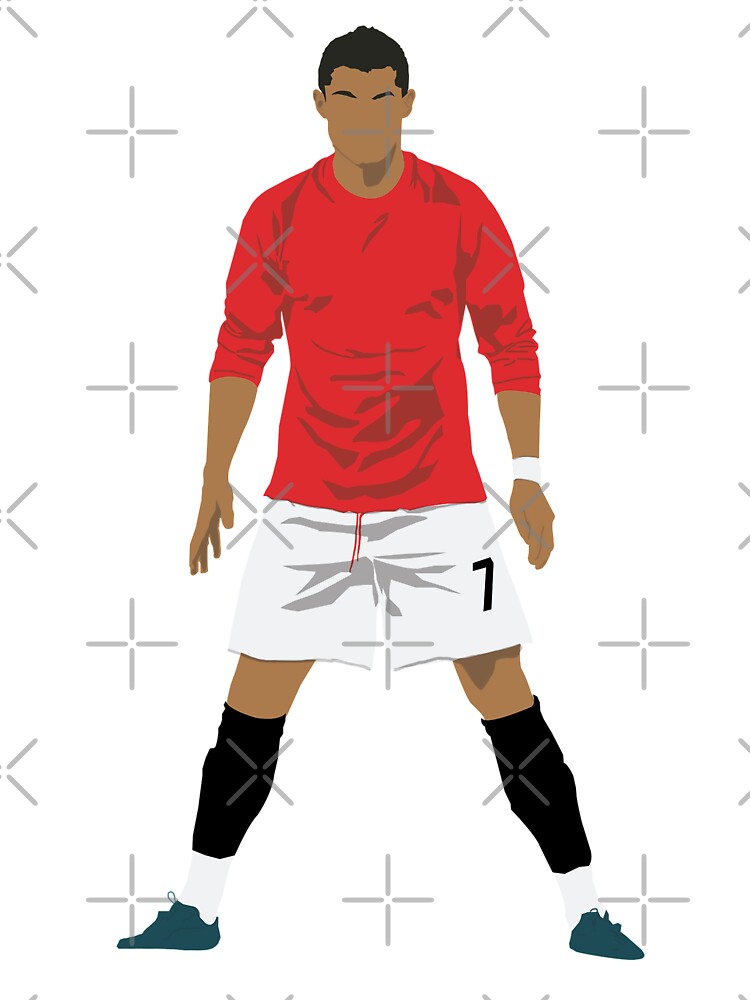 Cristiano Ronaldo MUFC Kids T-Shirt for Sale by Hevding