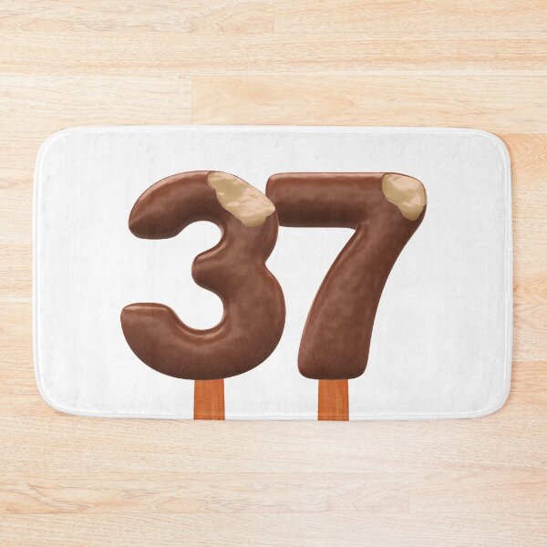 Item preview, 37 Ice Cream Thirty Seven Number 3d Chocolate designed and sold by HelloFromAja.
