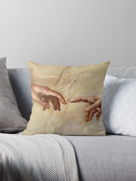 Item preview, Michelangelo "Creation of Adam" (detail) 1508–1512 designed and sold by Alexandra Dahl.