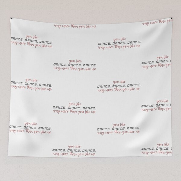 Item preview, you like games, games, games way more than you like me designed and sold by pnkrose.