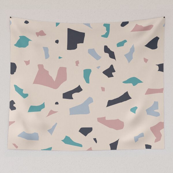 Item preview, Terrazo Pink Blue  designed and sold by trajeado14.