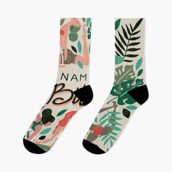 Item preview, Namaste, Bitches – Green & Red Palette designed and sold by Cat Coquillette.