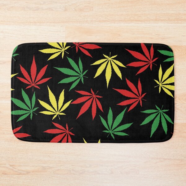 Item preview, Weed Rastafari Colors Pattern designed and sold by trajeado14.