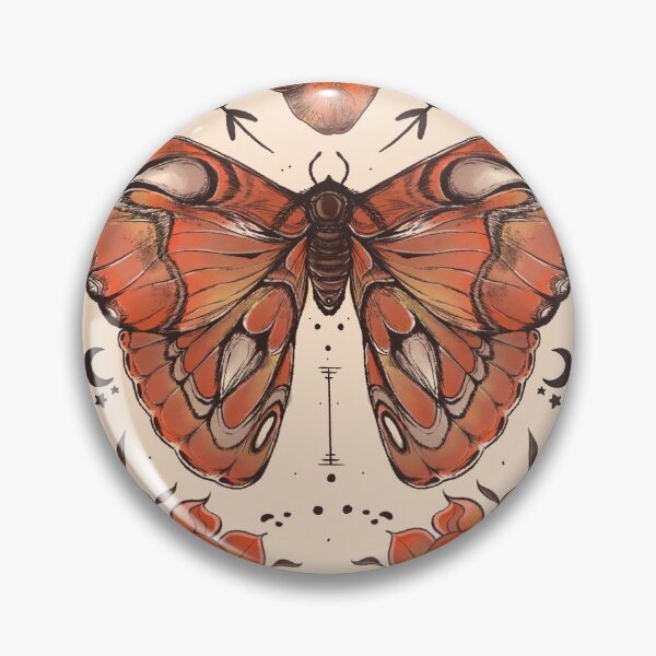 Item preview, Moth poster 1 designed and sold by lazydogarts.