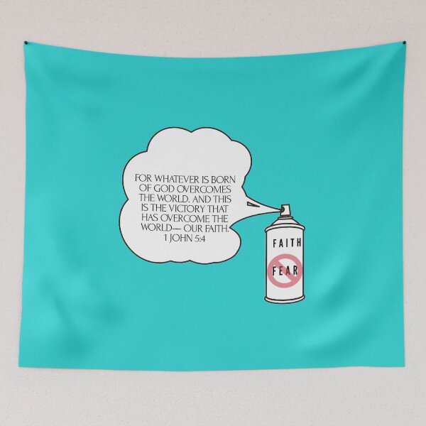 Item preview, Faith overcomes fear designed and sold by Samthenet.